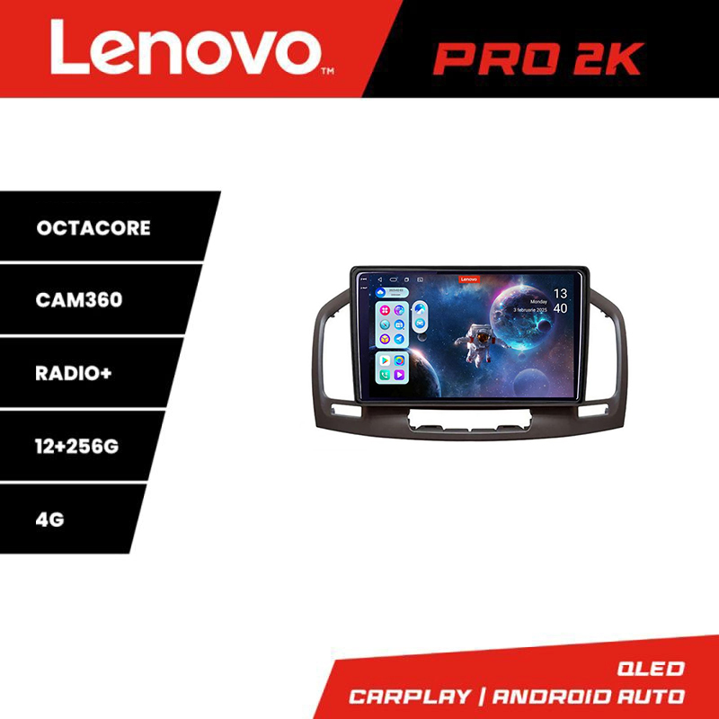 Navigatie Opel Insignia 2009-2013 Lenovo QLED 2K 12+256 cu Android