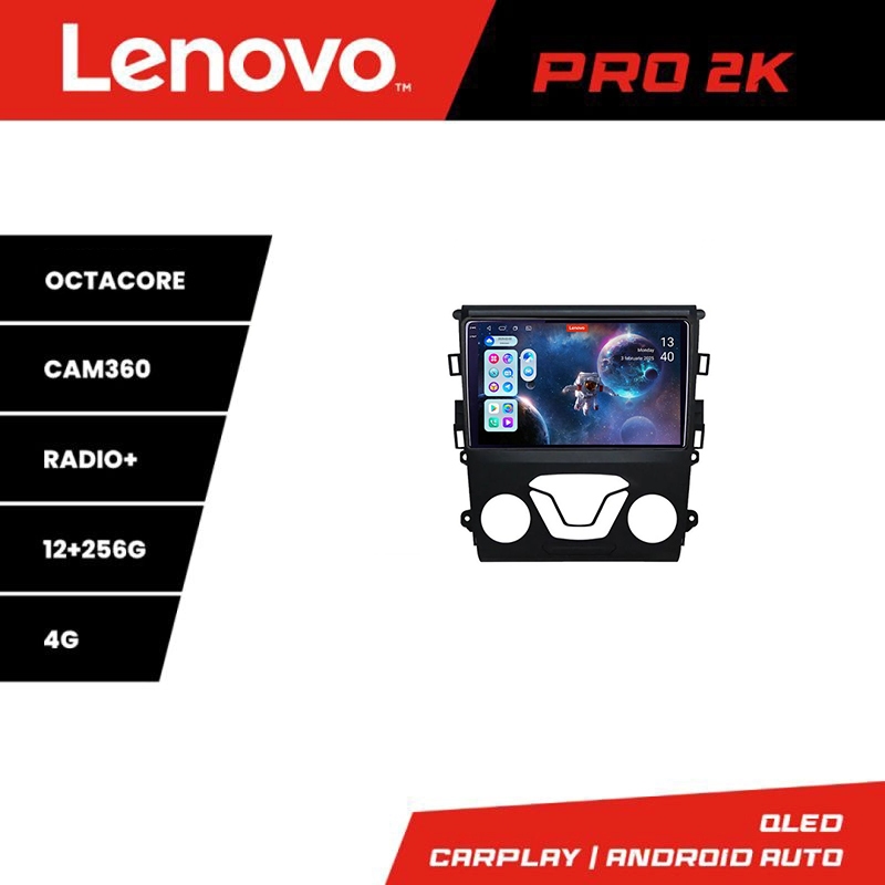 Navigație Android Ford Mondeo 2013-2020 Lenovo QLED 2K 12GB+256GB