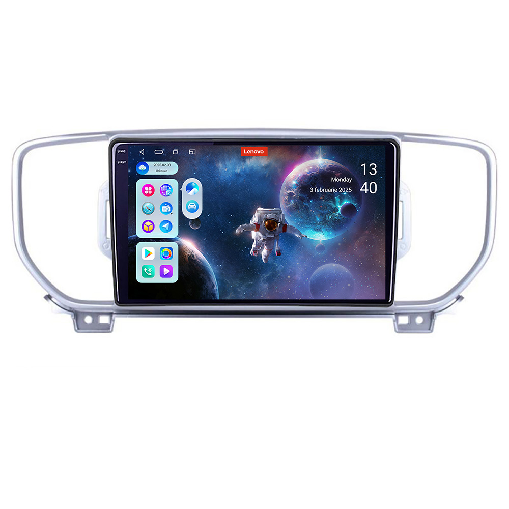 Navigatie Android Kia Sportage 2016-2018 Lenovo QLED 2K 12GB+256GB