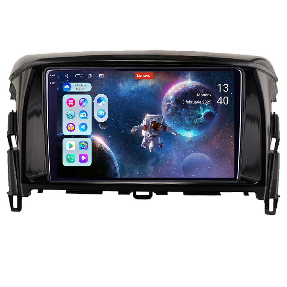 Navigație Android Mitsubishi Eclipse Cross 2017+ QLED 2K 12GB+256GB 360