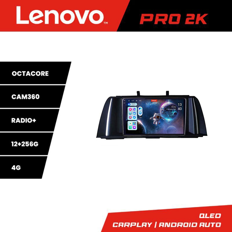 Navigație BMW Seria 5 F10 CIC 2010-2012 QLED 2K 12+256GB Android