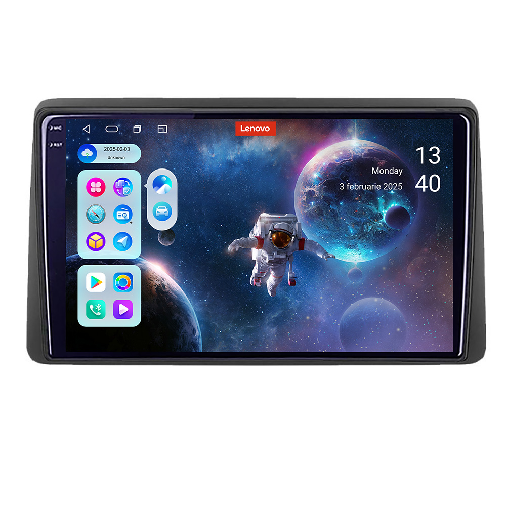 Navigație Android Dodge RAM 2019+ QLED 2K, 12GB RAM, 256GB, 360
