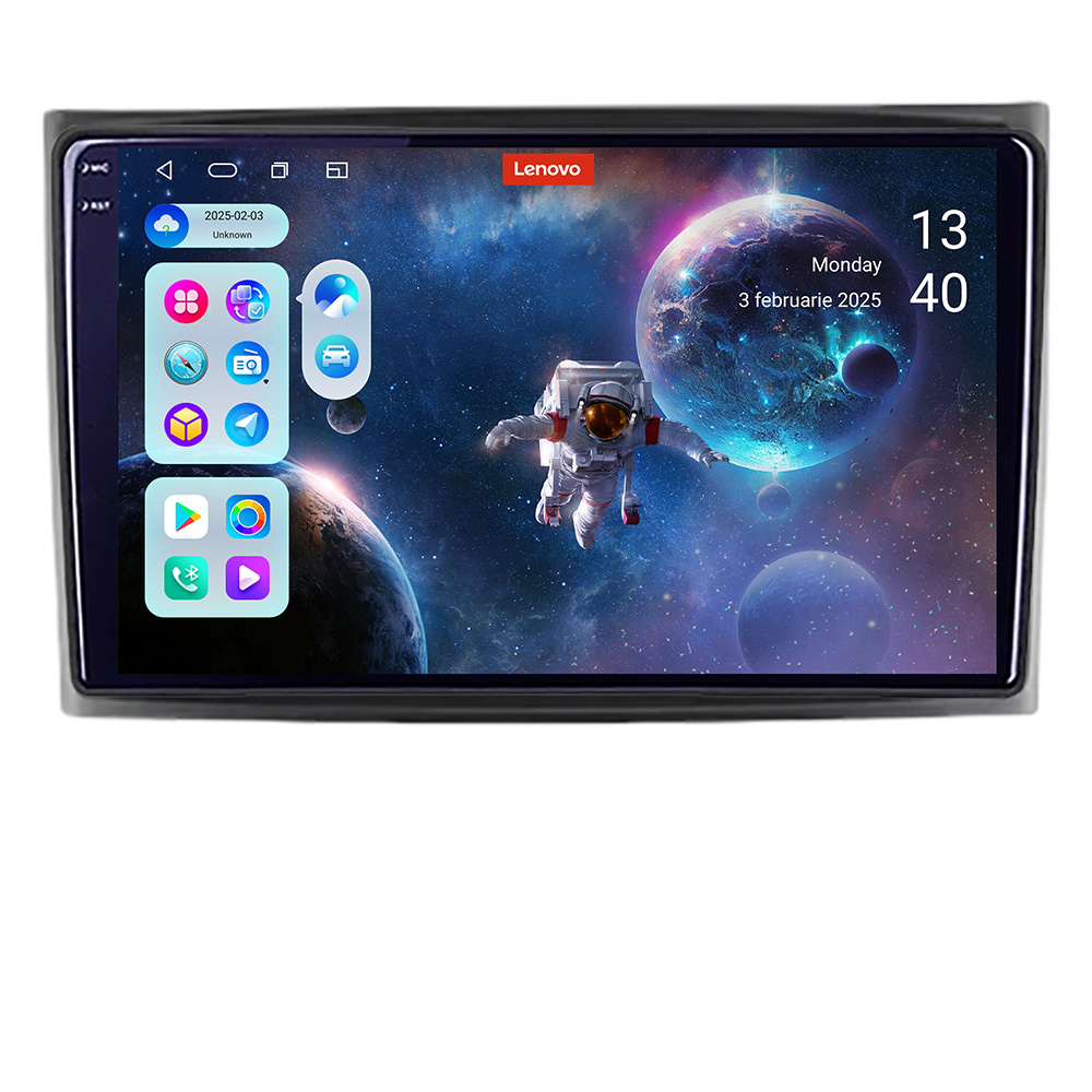 Navigație Android Ford Transit 2019+ QLED 2K, 12+256GB, 8 core, 360 Lenovo