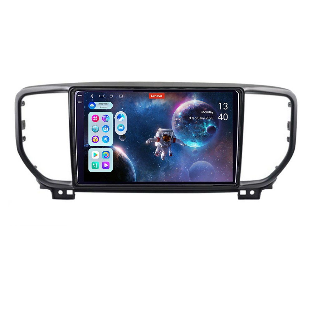 Navigatie Android Kia Sportage facelift 2019 Lenovo QLED 2K 12+256 GB