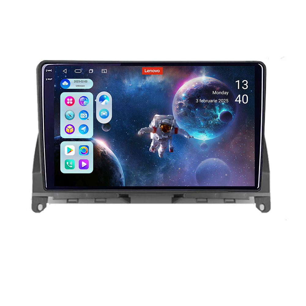 Navigație Android Mercedes W204 2008-2012 Lenovo QLED 2K 12GB+256GB