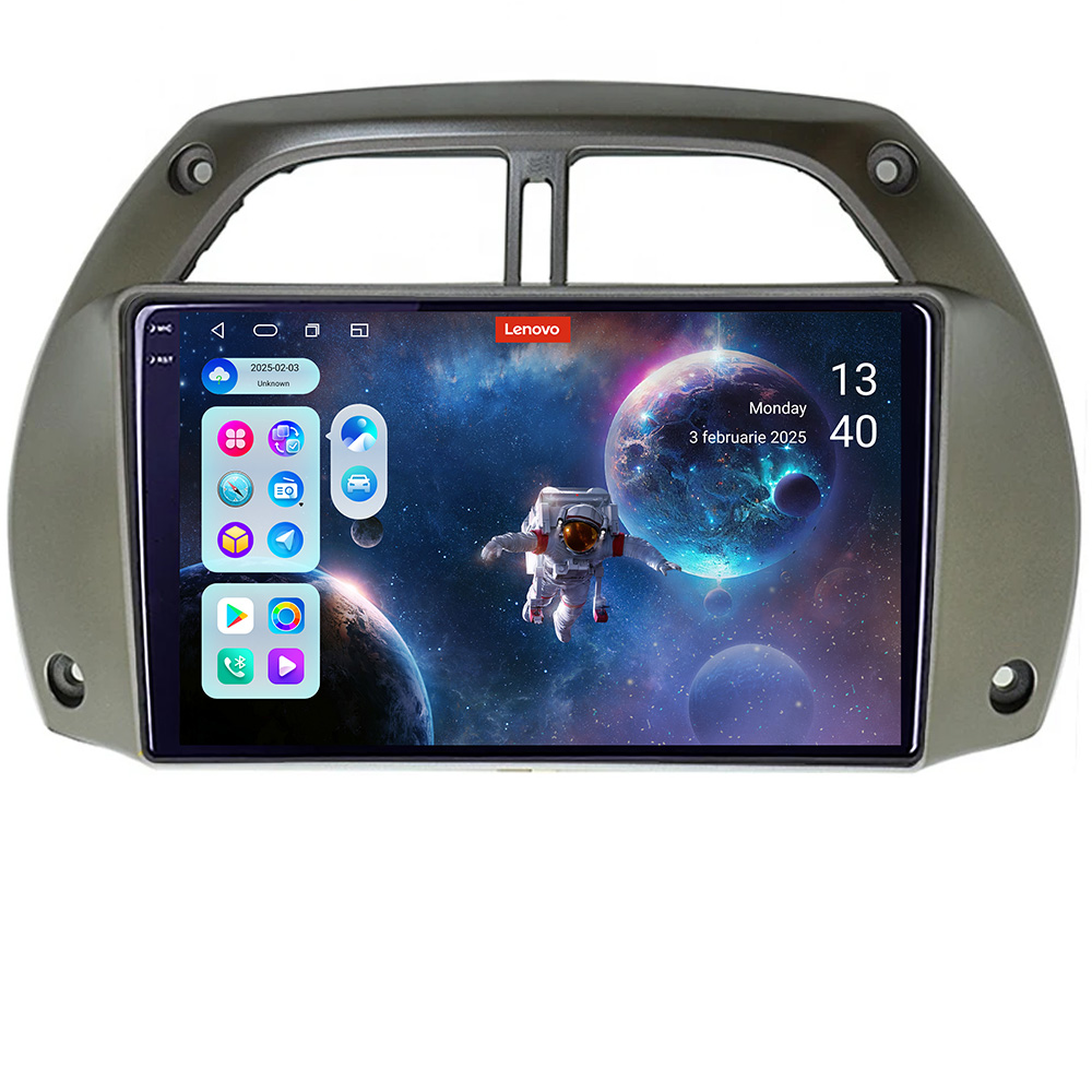 Navigație Android Toyota RAV4 2000-2004 QLED 2K 12+256GB 360 Lenovo