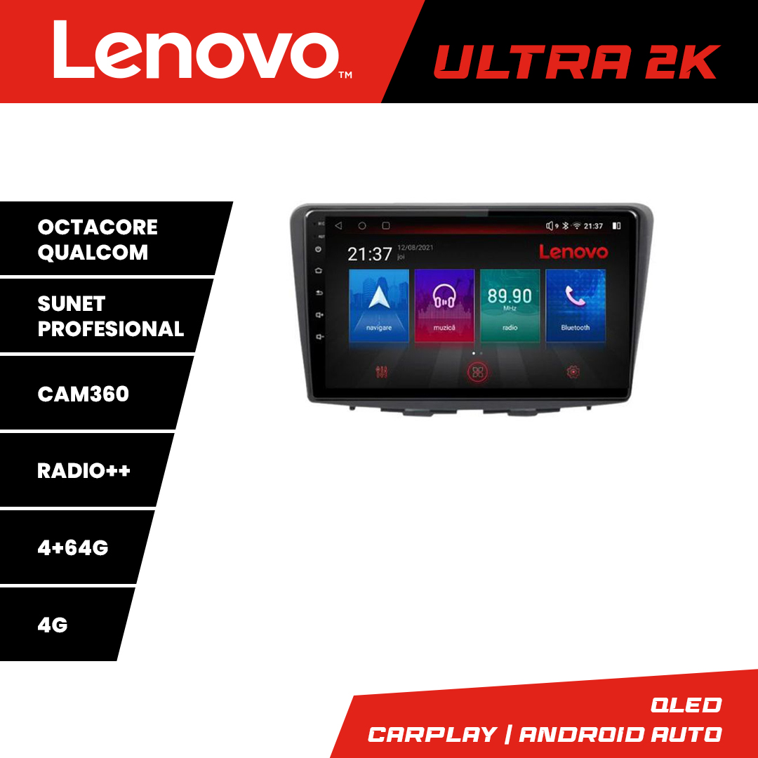 Navigație Suzuki Baleno Lenovo Ultra 2K QLED 4+64GB 8 nuclee 360