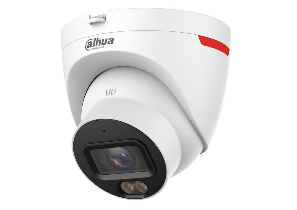 Camera IP Dahua, 2MP, lumina calda 30m, WizSense, microfon, detectare anomalii, IP67 - IPC-HDW2249T-S-LED-0280B-PRO SafetyGuard Surveillance