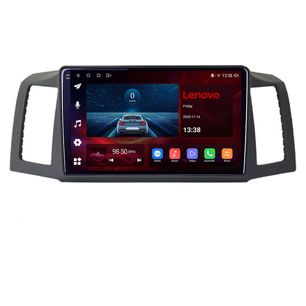 Navigatie Jeep Grand Cherokee 2008-2010 cu 4G, QLED 2K, 8GB RAM si CarPlay