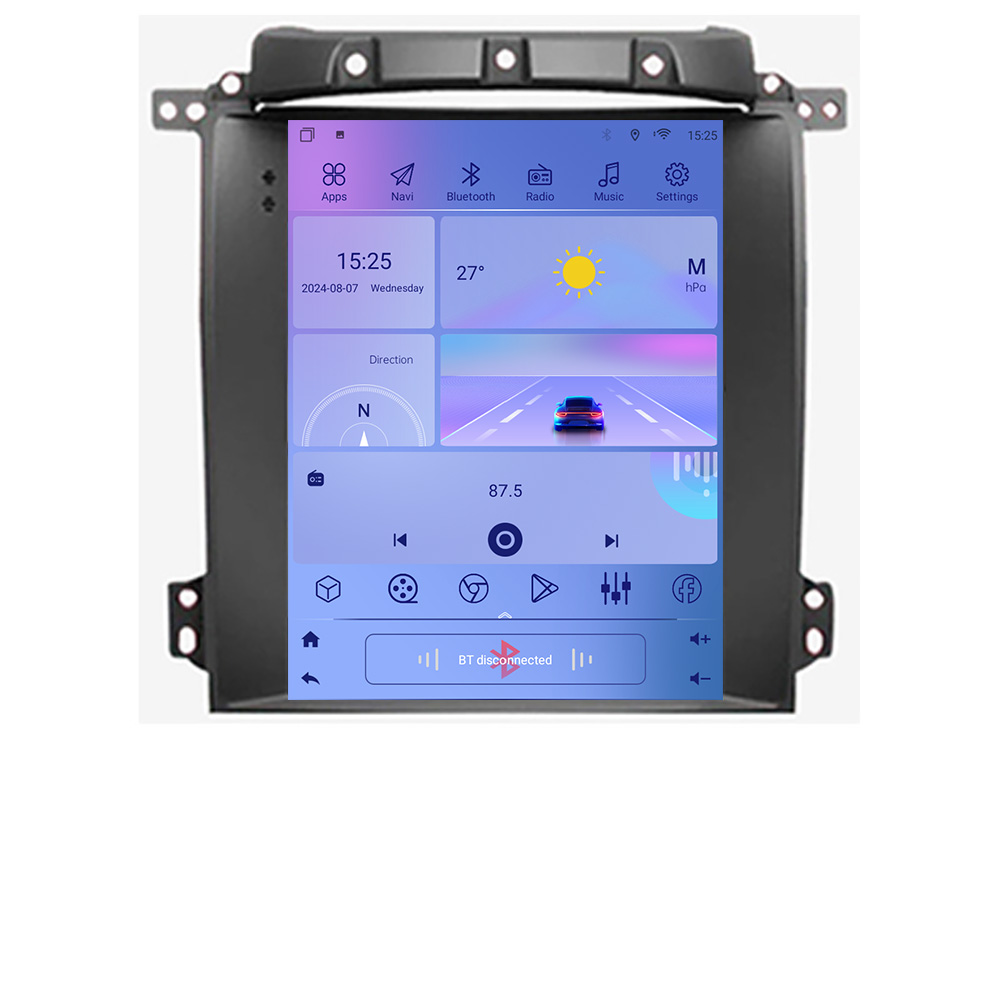 Navigatie Android Kia Sorento 2004-2008, QLED 9.7 inch, 4G, CarPlay