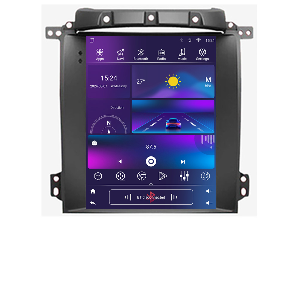 Navigatie Android Kia Sorento 2004-2008, QLED 9.7 inch, 4G, CarPlay