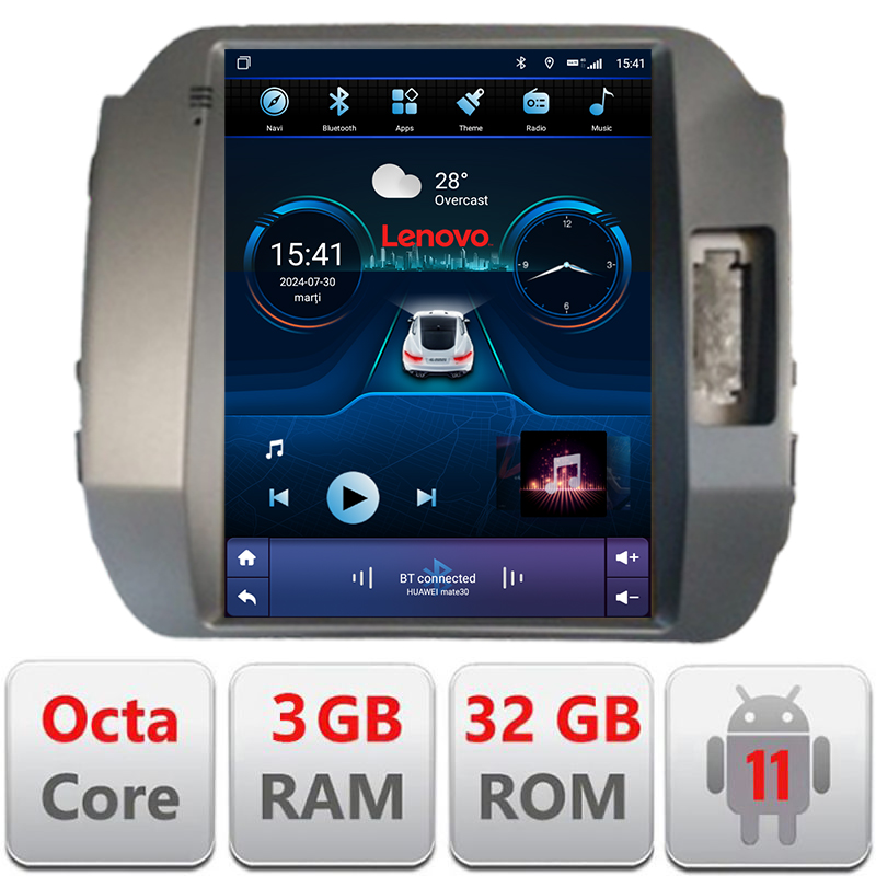 Navigatie Tesla Kia Sportage 2010-2015, 8 Core, 3GB RAM, 32GB, 4G