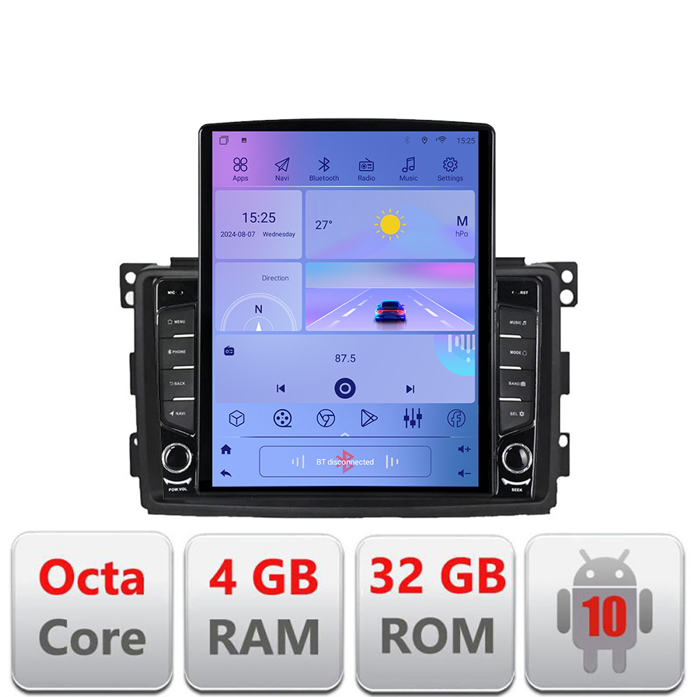 Navigație Android Smart 2005-2010, ecran Tesla 9.7