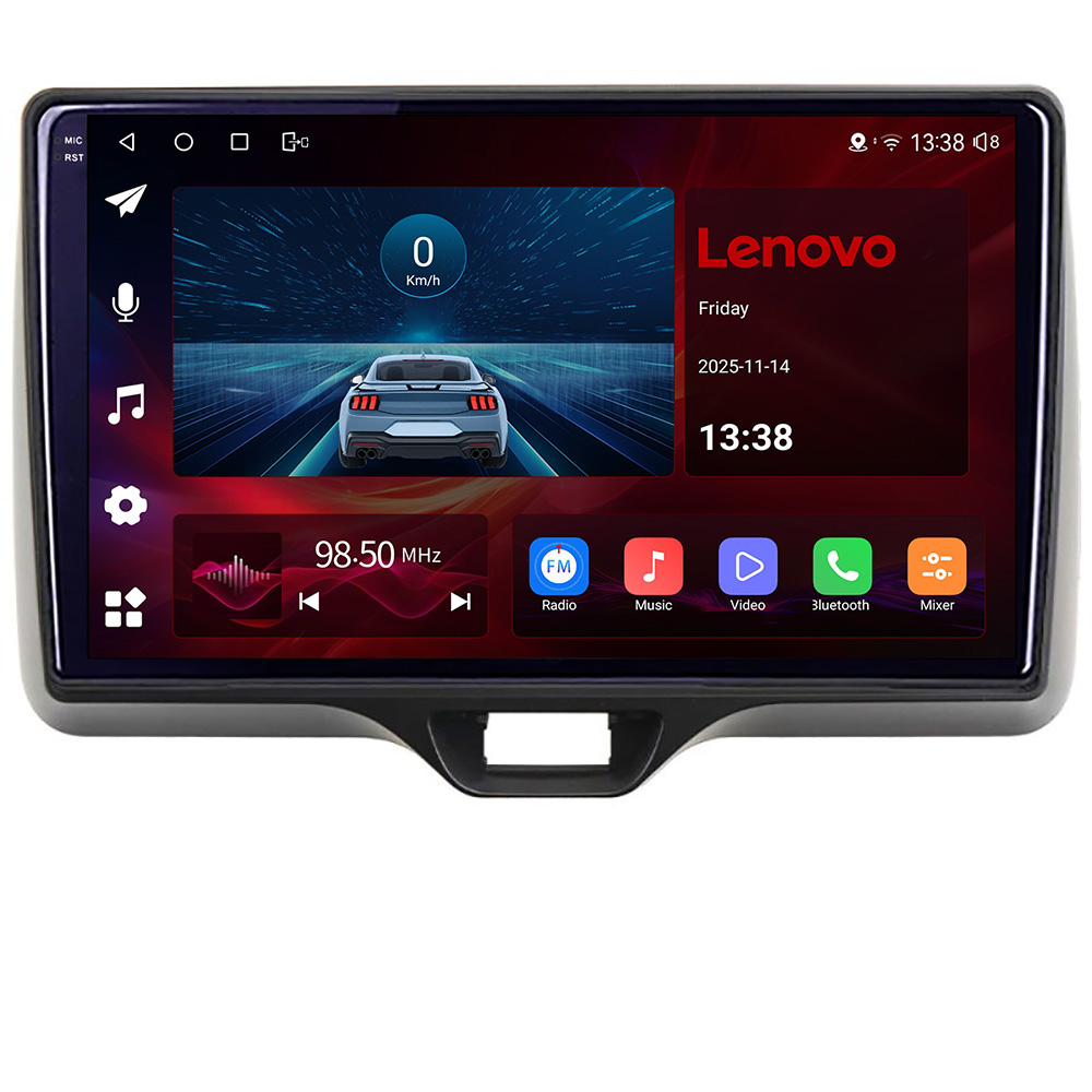 Navigatie Toyota Yaris 2020+ cu QLED 2K, 8GB RAM, 128GB, 4G si CarPlay
