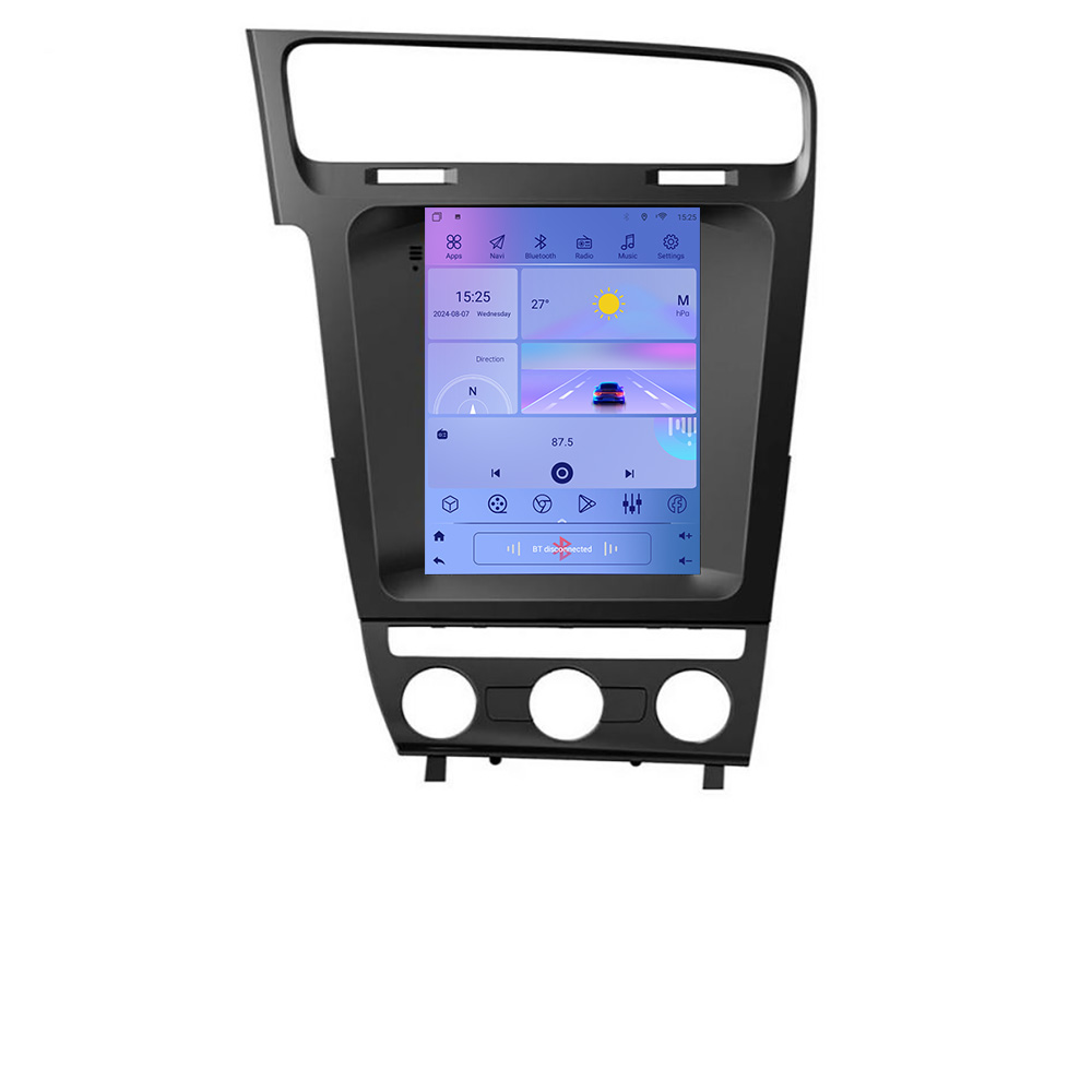 Navigatie VW Golf 7 tip Tesla cu Android 12, CarPlay, GPS si 2GB RAM