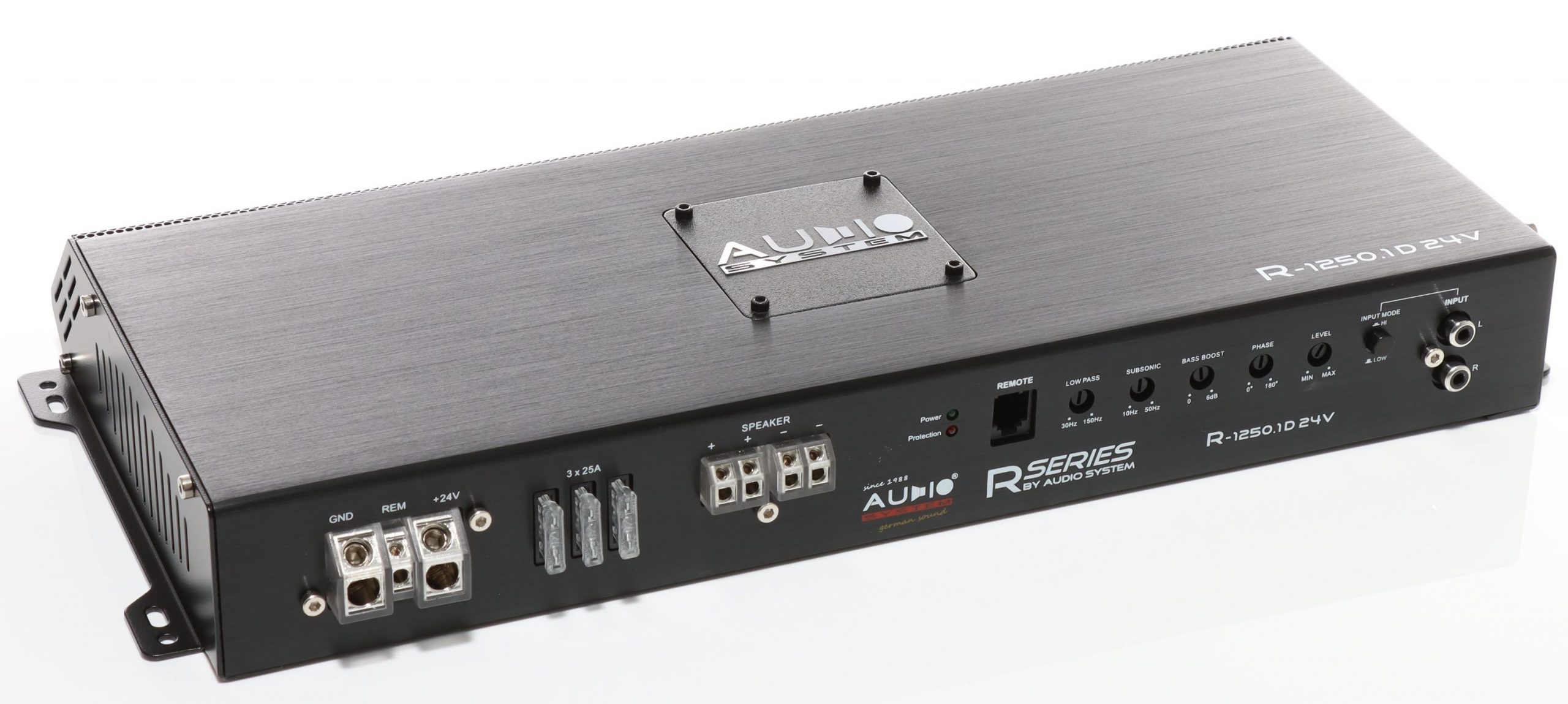 Amplificator monobloc Audio System R-1250.1 D 24V, 1250W RMS