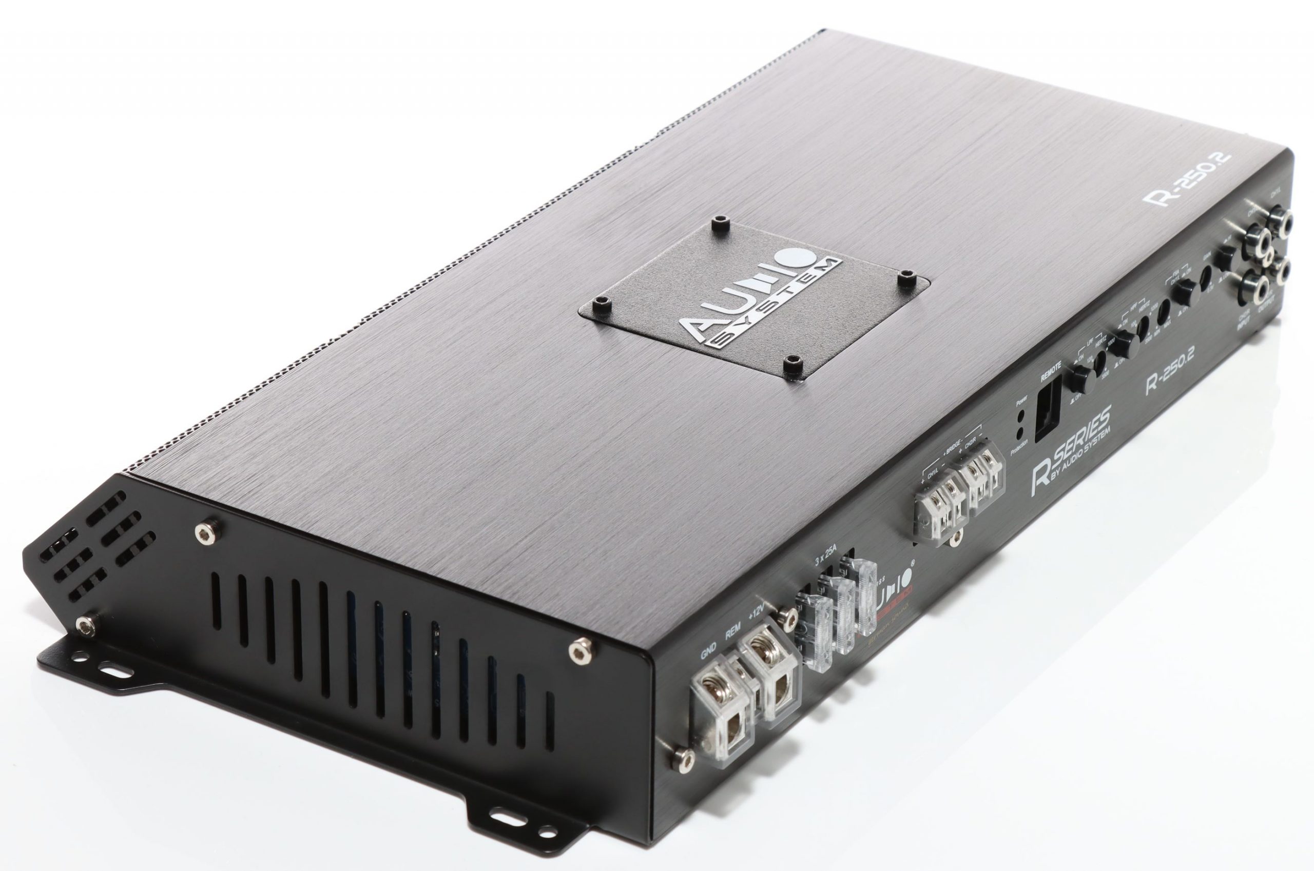 Amplificator auto Audio System R-250.2, 2 canale, 2 x 410 W RMS, clasa AB