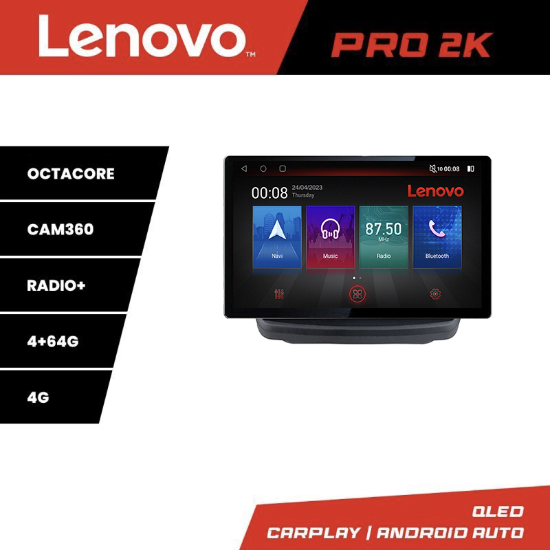 Navigație Hyundai Genesis Lenovo PRO 13 inch 2K QLED 4G GPS 4+64GB