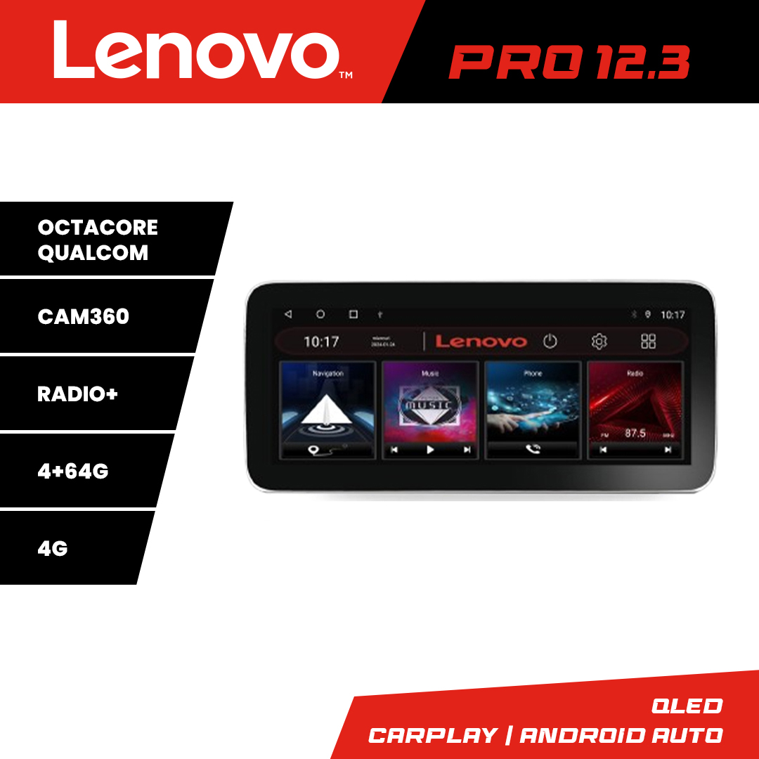 Navigație Suzuki SX4 2006-2013 Lenovo PRO 12.3 QLED 4G GPS DSP