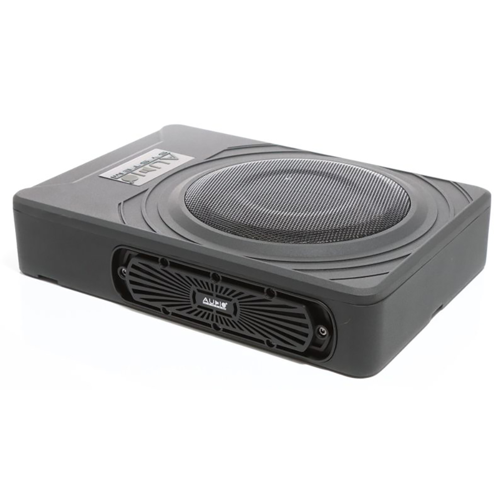 Subwoofer activ sub scaun Audio System 8 inch, 225 W RMS, cu telecomanda bass
