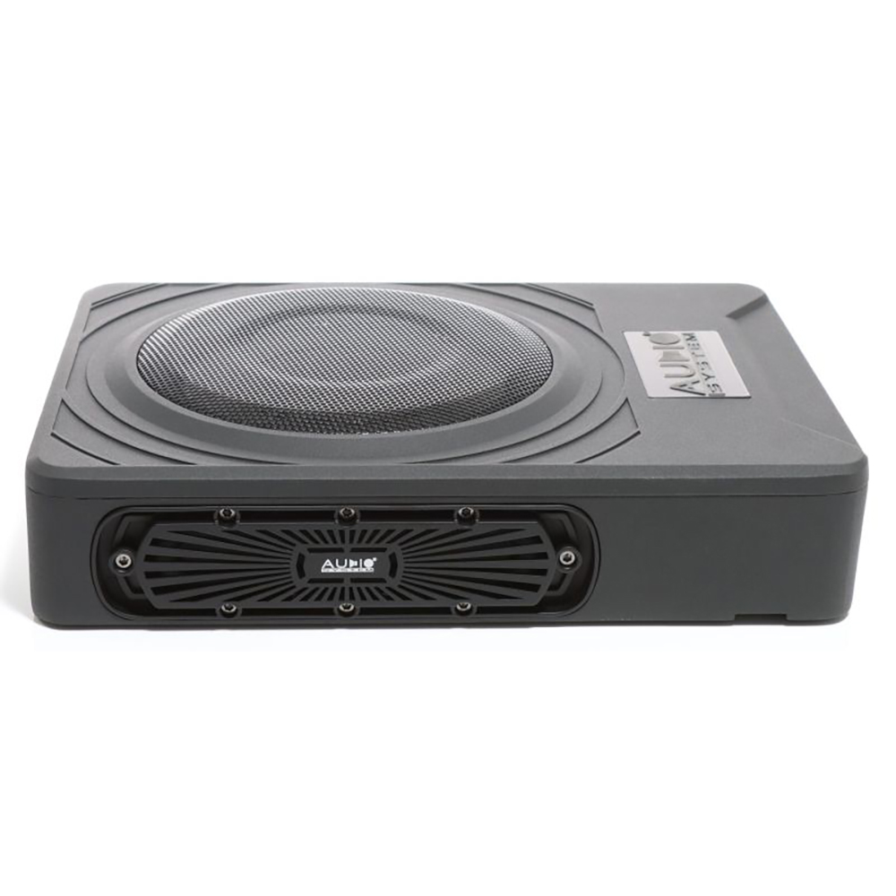Subwoofer activ sub scaun Audio System 8 inch, 225 W RMS, cu telecomanda bass