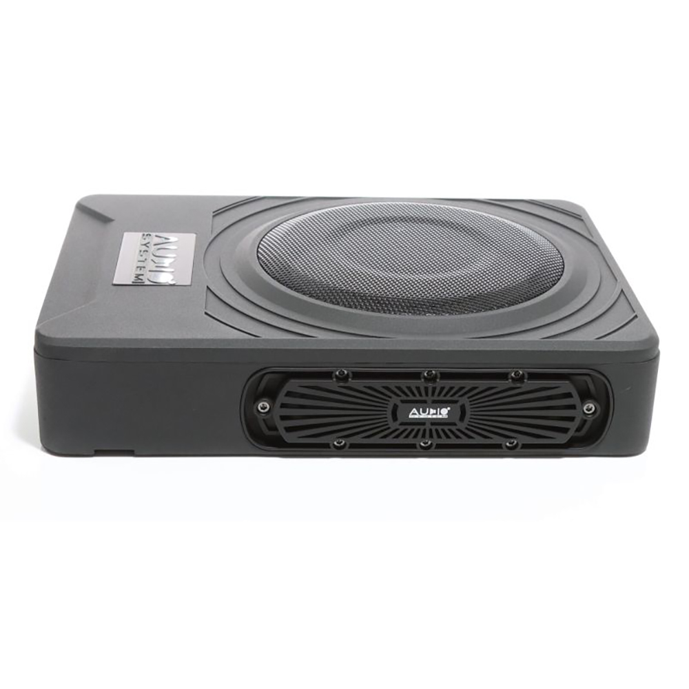 Subwoofer activ sub scaun Audio System 8 inch, 225 W RMS, cu telecomanda bass