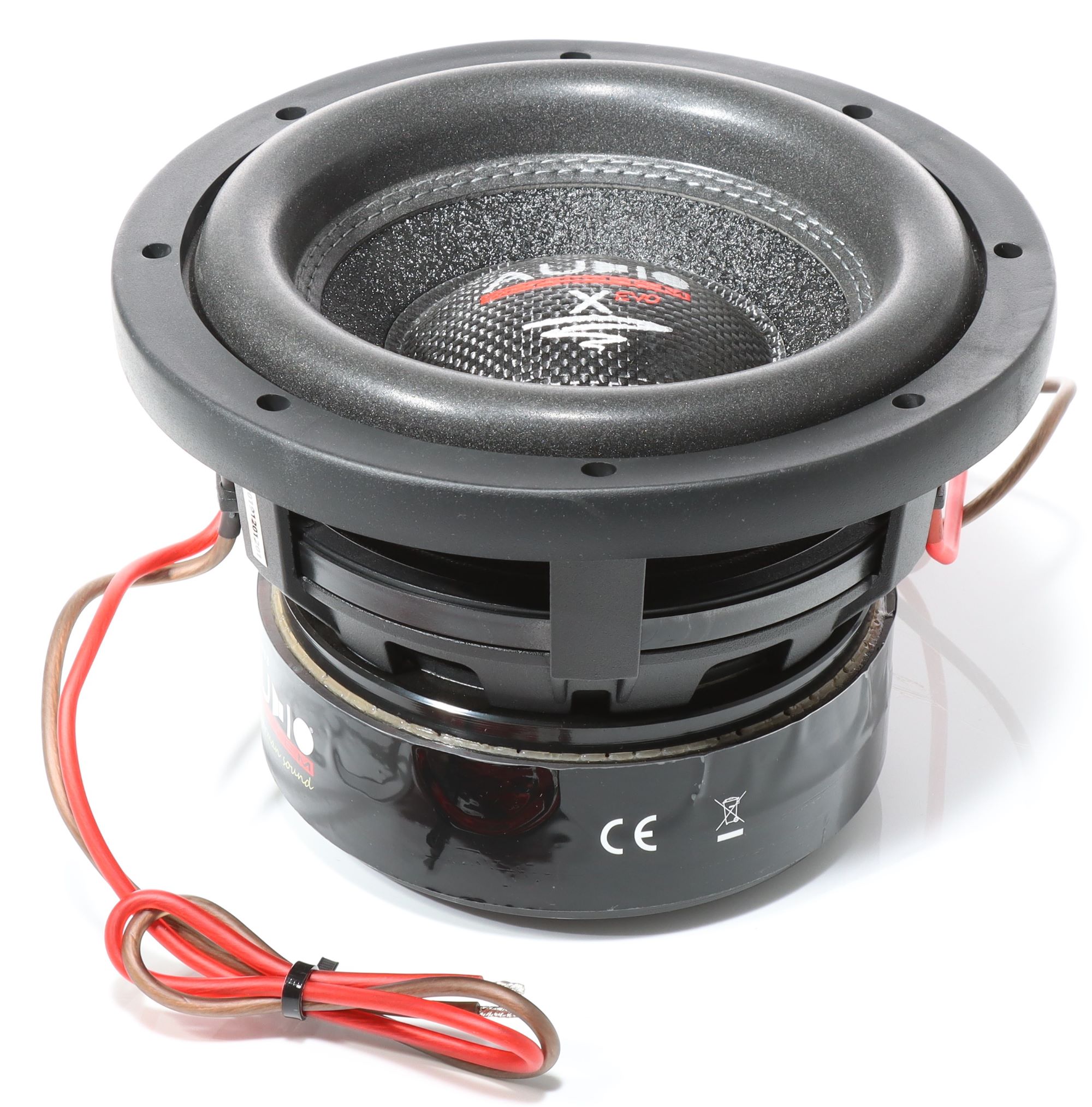 Subwoofer auto pasiv Audio System X 08 EVO, 8 inch, 400W, 2x2 Ohm