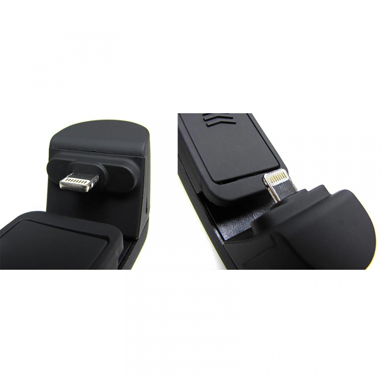 Suport activ pentru telefonul mobil în mașină cu stație de încărcare pentru iPhone 5 5C 5S 5SE 6 6S Performance AutoTuning