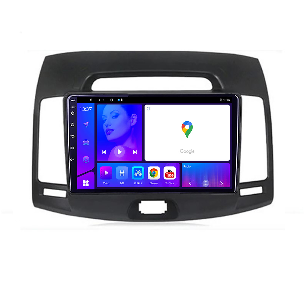 Navigatie Android Hyundai Elantra 2007-2011, 4GB RAM, 64GB, CarPlay