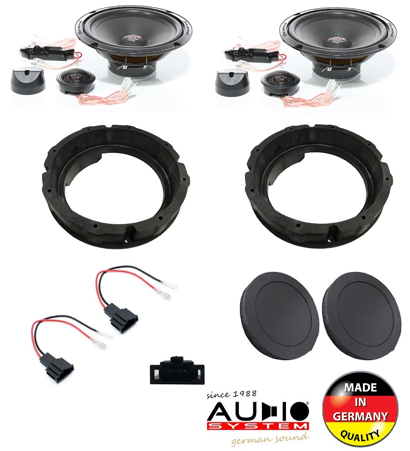 Difuzoare auto dedicate usi spate Audi Audio System 220W max