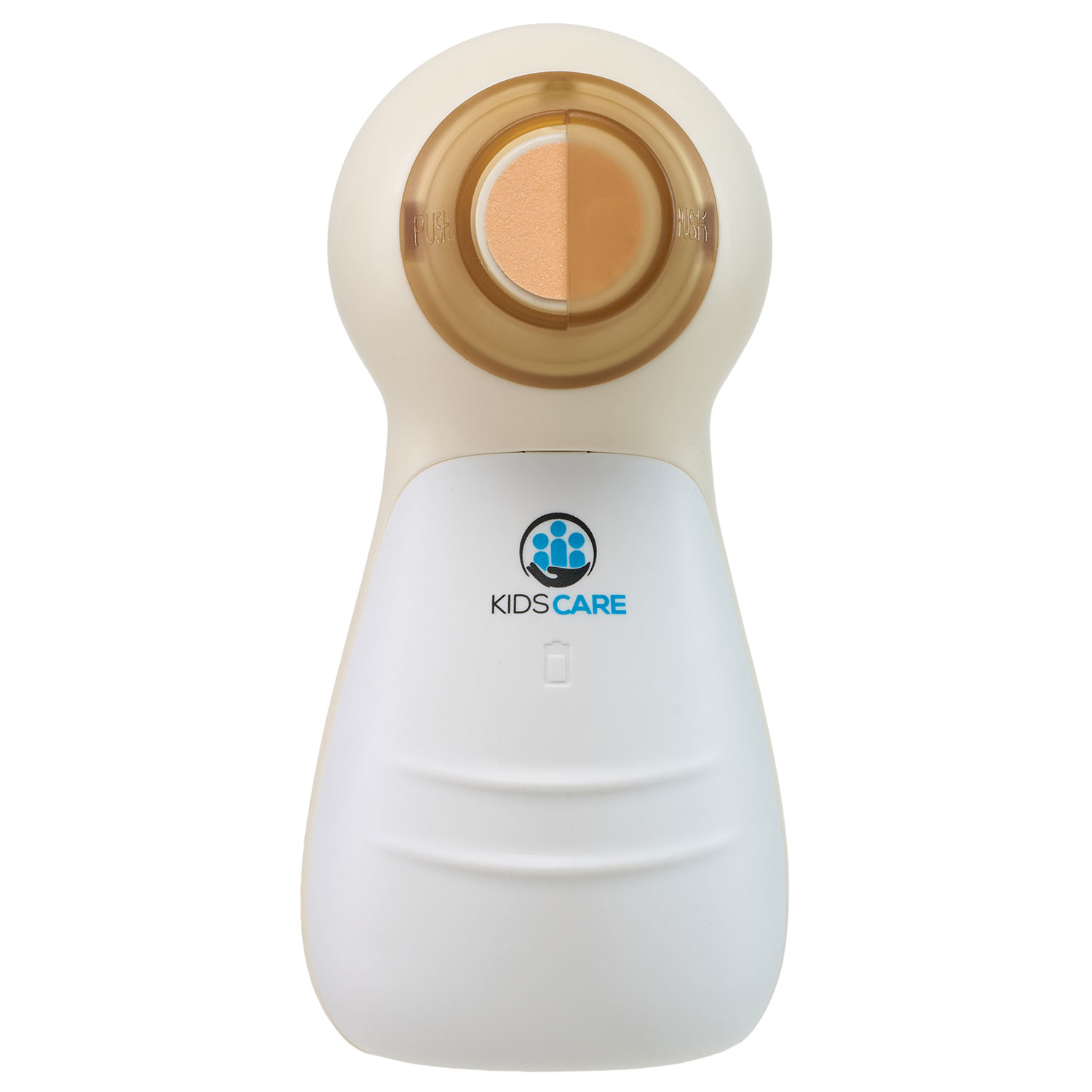 Pila electrica de unghii pentru bebelusi KidsCare, cu capete pentru nou nascuti si adulti, cu lumina, baterii incluse