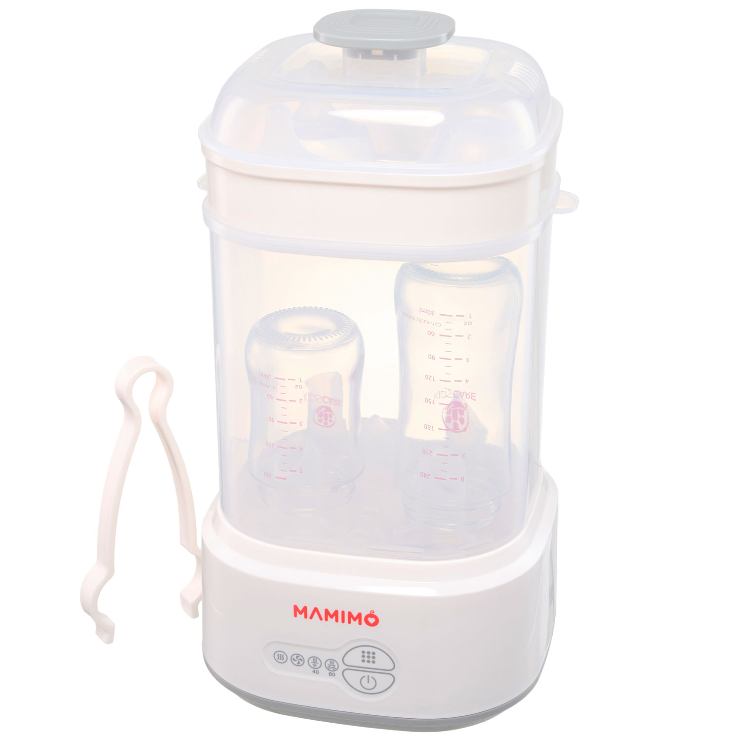 Sterilizator bibroane electric cu aburi si functie uscare Mamimo BSD2005, 5 biberoane, sterilizare rapida, oprire automata