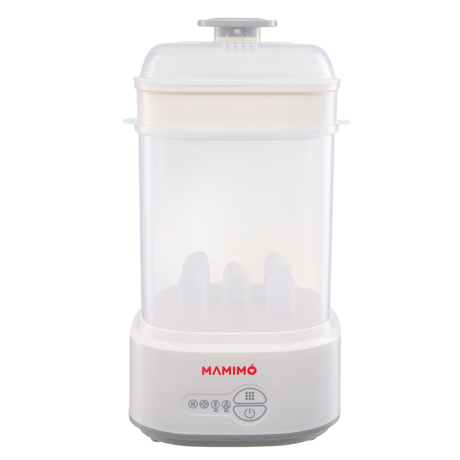 Sterilizator bibroane electric cu aburi si functie uscare Mamimo BSD2005, 5 biberoane, sterilizare rapida, oprire automata