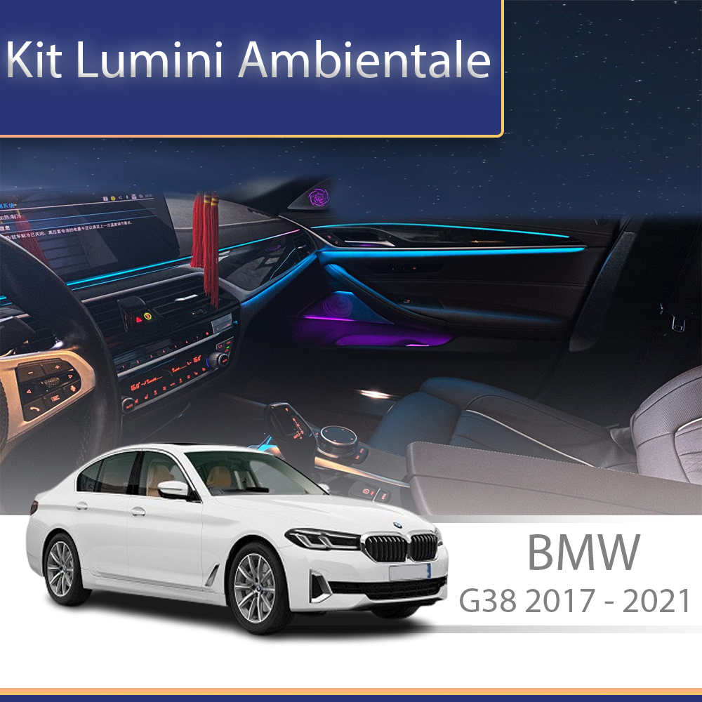 Kit lumini ambientale BMW Seria 5 G38 2017-2021, control telefon/original