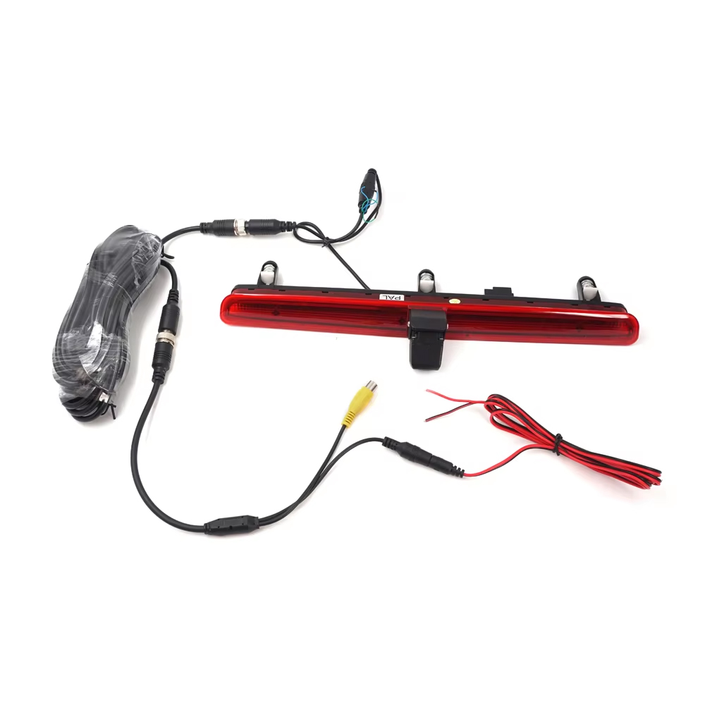 Camera marsarier VW T5 2003-2016 cu haion, AHD 720P, CVBS si linii ghidaj