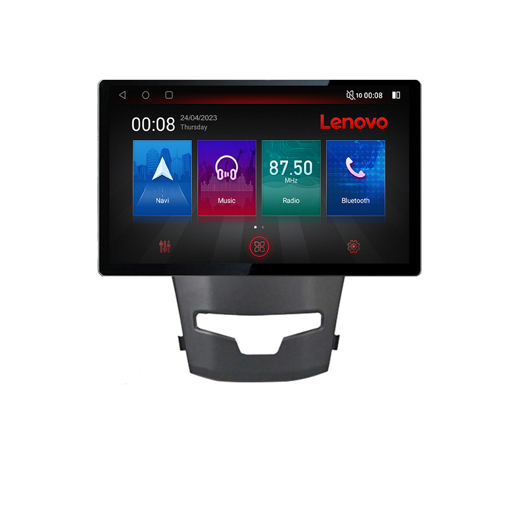Navigatie Ssangyong Korando 2014-2019 K-1159 Lenovo PRO 4+64 13 inch 2K android 4G DSP gps internet S
