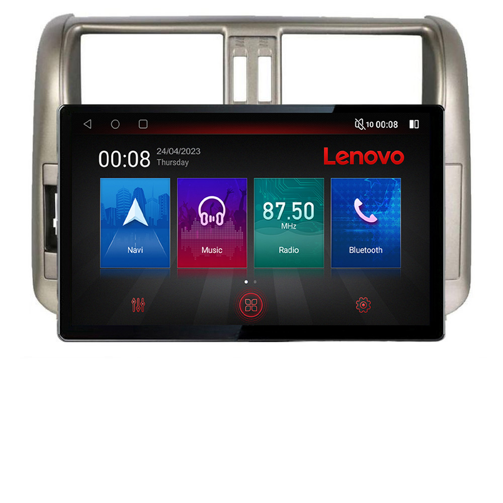 Navigatie Toyota Prado 2010-2013 Lenovo PRO 4+64GB, 13 inch 2K, 4G