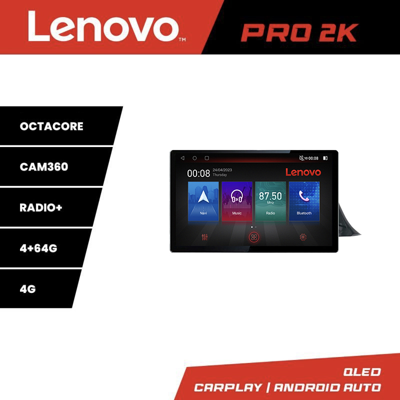 Navigație Toyota C-HR Lenovo PRO 13 inch 2K, 4GB RAM, 64GB, 4G, DSP