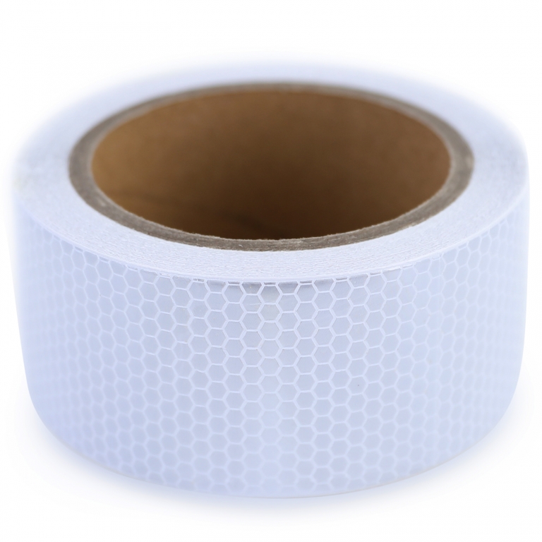 Bandă de semnalizare bandă de marcare bandă de barieră autoadezivă reflectorizantă albă 40m Performance AutoTuning