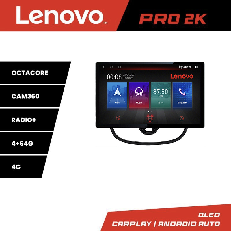 Navigație Opel Karl 2017+ Lenovo Pro 2K, 13 inch, 4GB+64GB, 4G