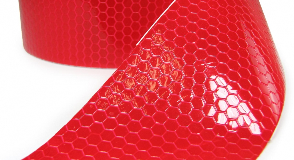 Bandă de semnalizare bandă de marcare bandă de barieră autoadezivă reflectorizantă roșie 10m Performance AutoTuning