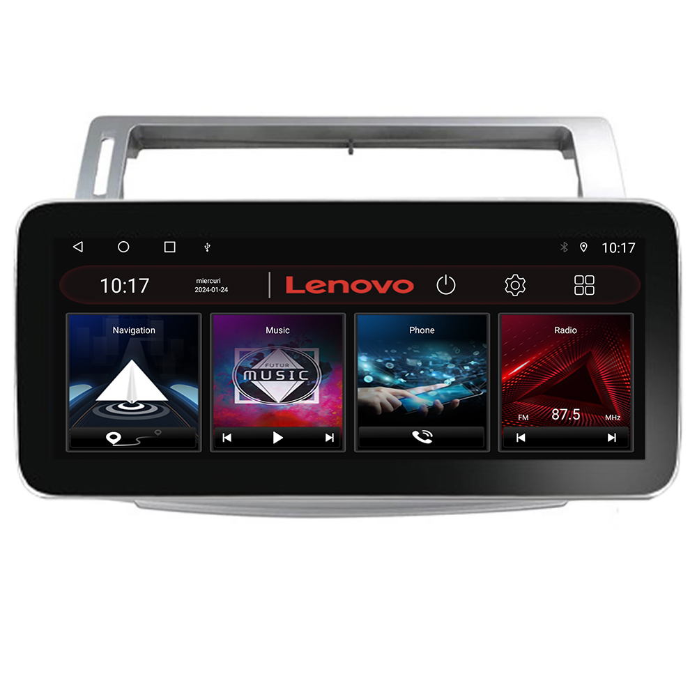 Navigație Citroen C4 2005-2010 Lenovo Pro 12.3 QLED 8+256GB 4G GPS
