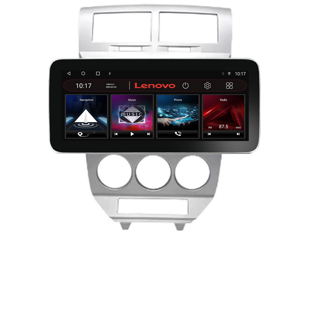 Navigație Android Dodge Caliber 2006-2010 Lenovo PRO 12.3 QLED 8+256GB 4G