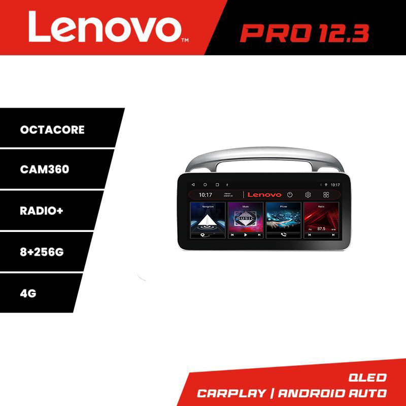 Navigație Hyundai Accent 2006-2012 Lenovo PRO 12.3 QLED 8GB+256GB 4G