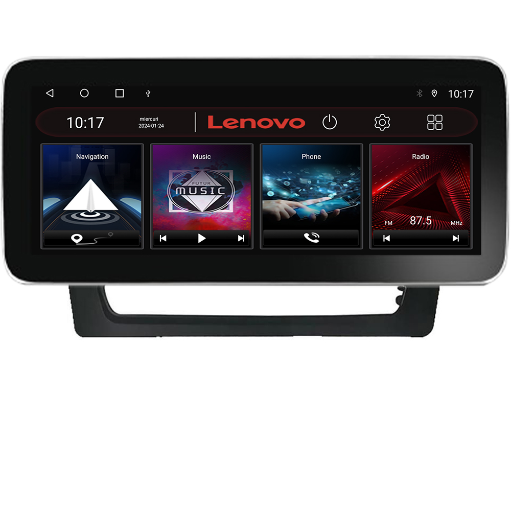 Navigație Mitsubishi ASX 2020 Lenovo PRO 12.3 inch QLED, 8GB RAM, 256GB