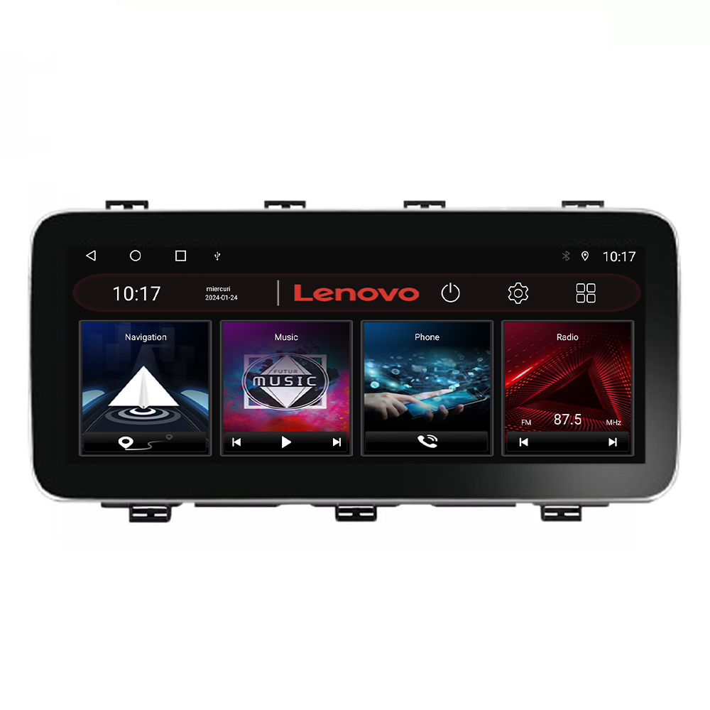 Navigație Seat Ateca Lenovo PRO 12.3 QLED, 8+256GB, 4G, DSP, Android