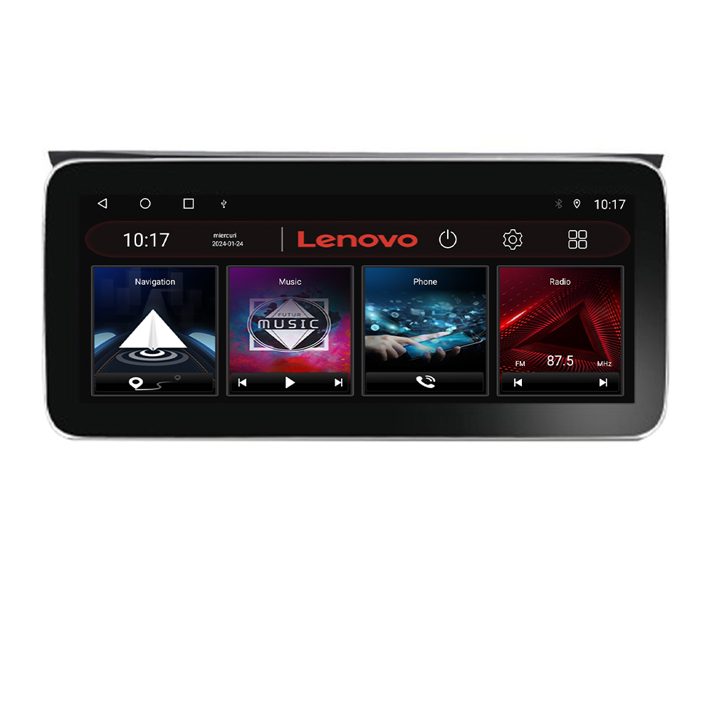 Navigație VW Touran 2016+ Lenovo Pro 12.3 QLED, 8GB RAM, 256GB, 4G