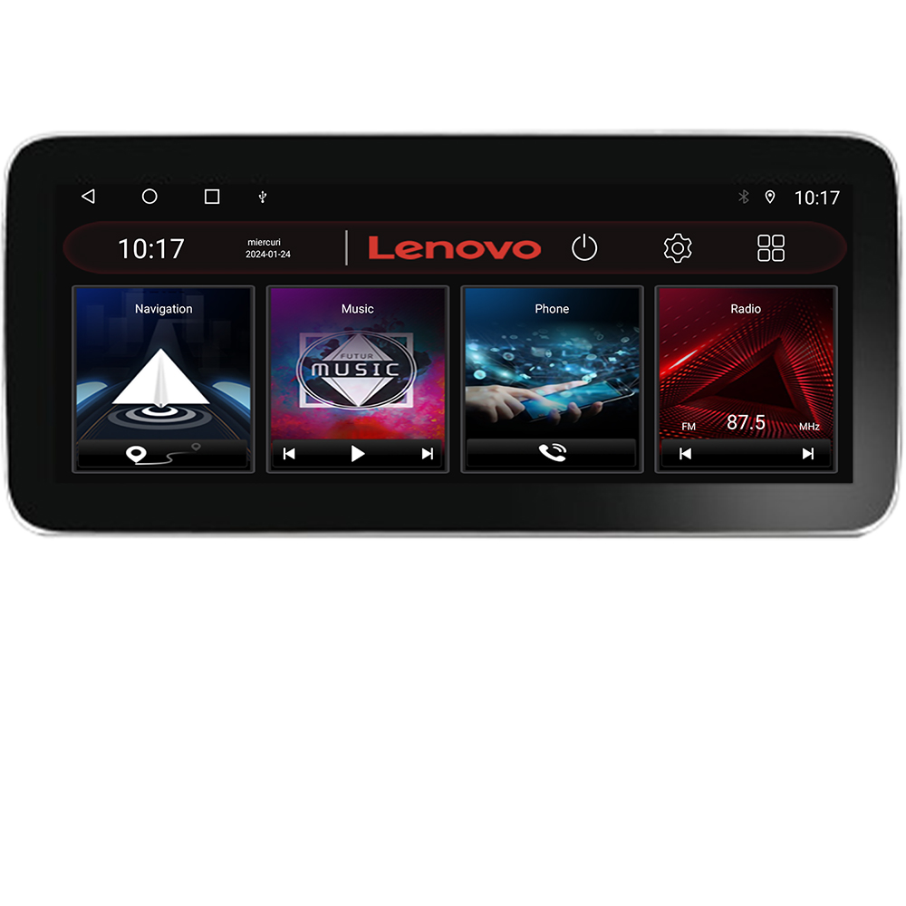 Navigație Android VW Passat 2015+ Lenovo PRO 12.3 QLED 8GB RAM 256GB 4G