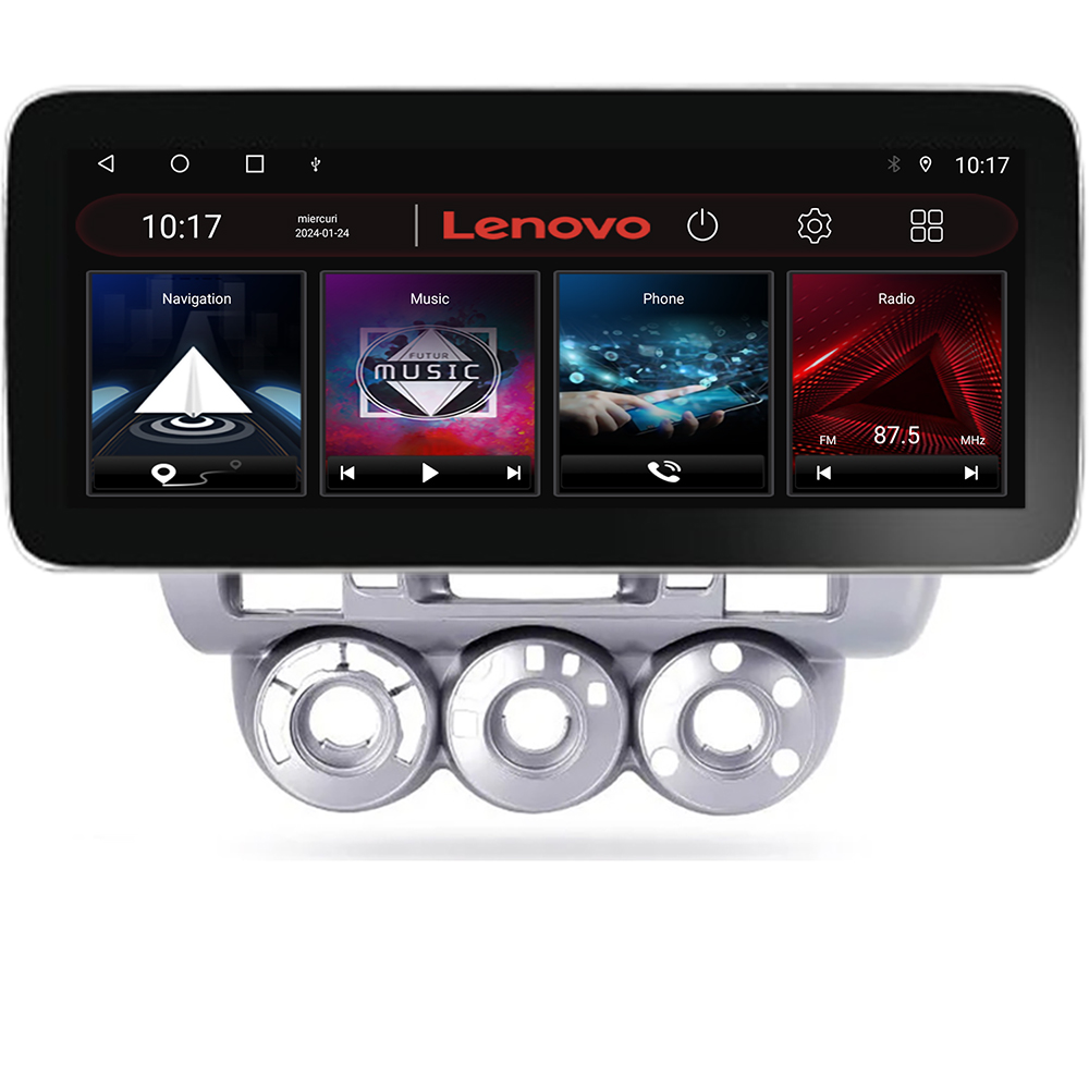Navigație Honda Fit Jazz 2004-2008 Lenovo PRO 12.3 QLED 8GB+256GB 4G