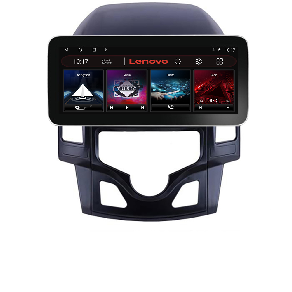 Navigatie Hyundai i30 2009-2012 pentru clima automata, Lenovo PRO 12.3 QLED 8+256GB